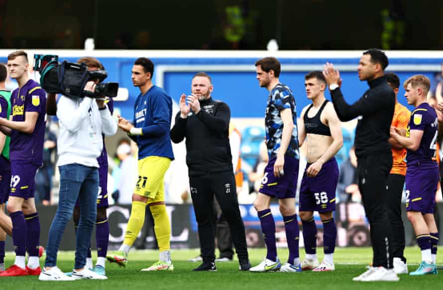 Wayne Rooney and Derby after their 1-0 loss at QPR.
