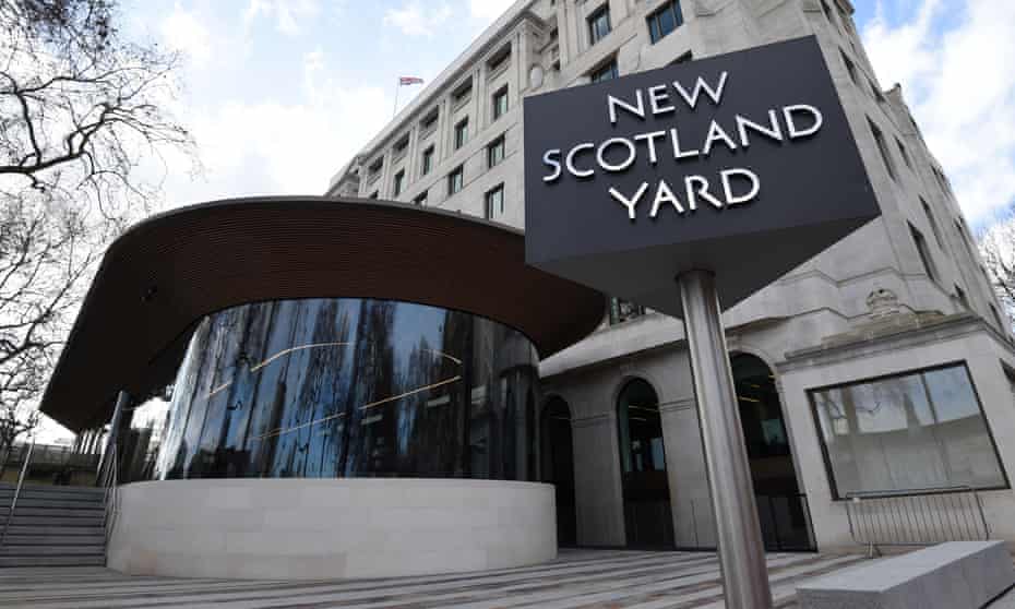 The Metropolitan police headquarters at New Scotland Yard
