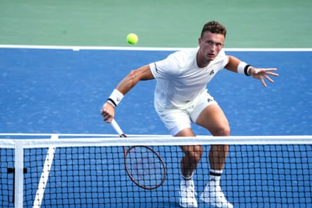 Jiri Lehecka at the US Open in 2024