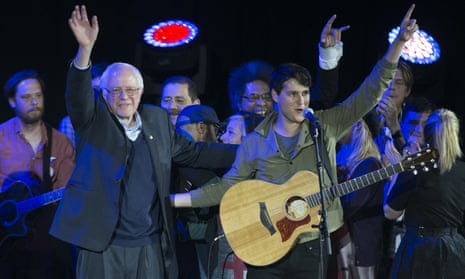 Vampire Weekend Debut As Trio At Massive New York Bernie Sanders Rally