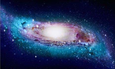 An artist’s impression of the Milky Way galaxy.