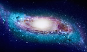 Artistâ€™s impression of the warped and twisted Milky Way.