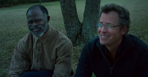 Djimon Hounsou and Greg Kinnear in The Same Kind of Different as Me