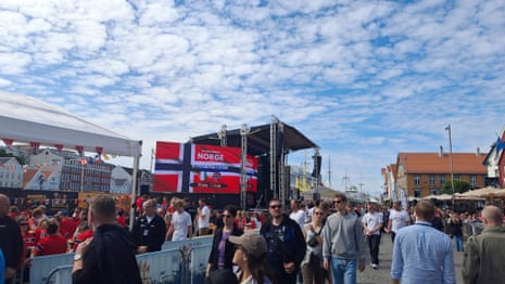 Stavanger now.