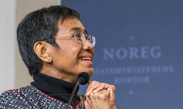 Rappler co-founder and Nobel Peace Prize winner Maria Ressa