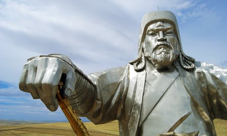 Genghis Khan statue in Mongolia