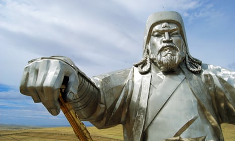 Genghis Khan statue in Mongolia