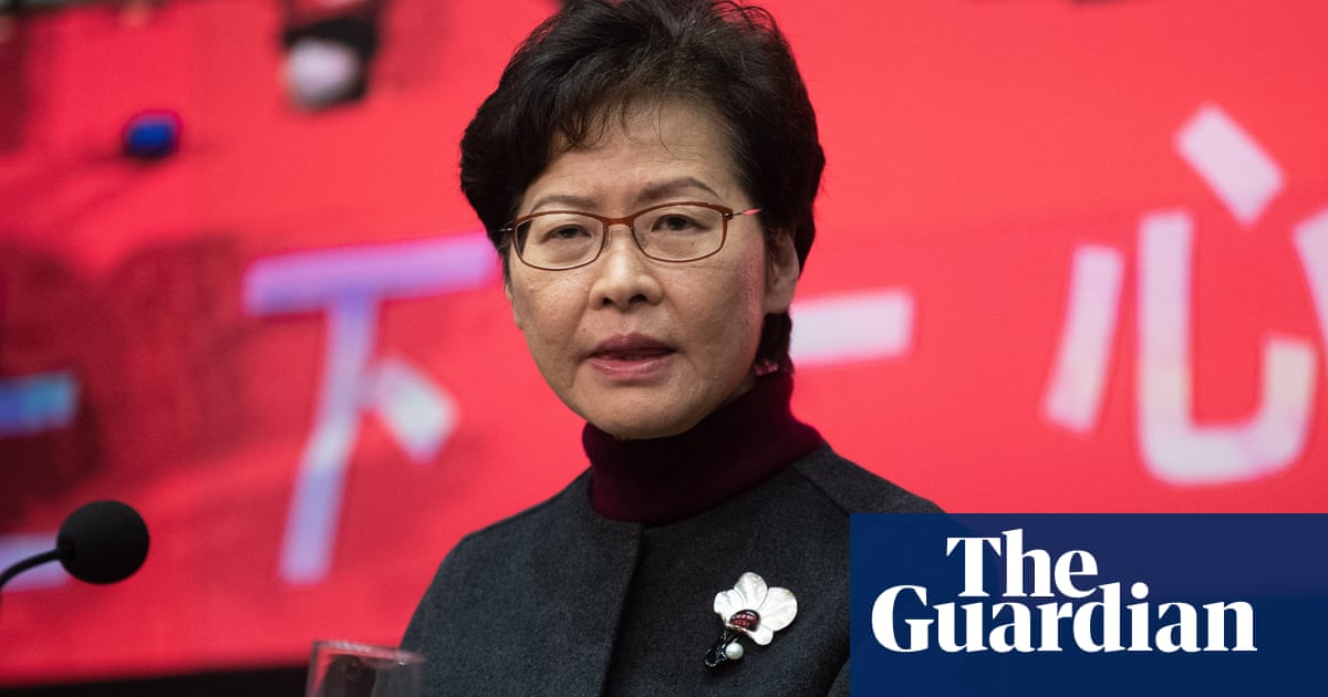 Hong Kong leader Carrie Lam says she will not seek second term