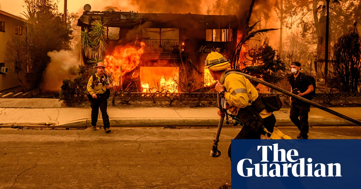 State of emergency declared as several fires rage through Los Angeles – video State of emergency declared as several fires rage through Los Angeles – video