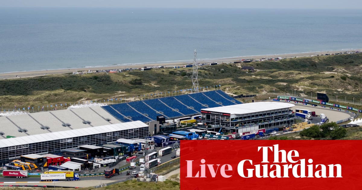 Dutch F1 Grand Prix qualifying live