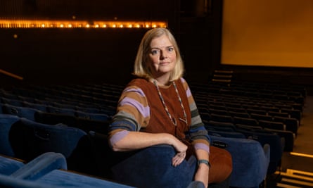 Stephanie Sirr in the theatre