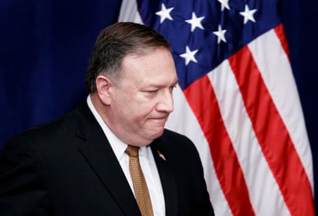 US secretary of state Mike Pompeo cancels last trip.