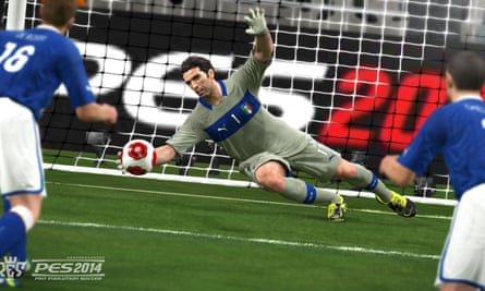 Pro Evolution Soccer 2014.