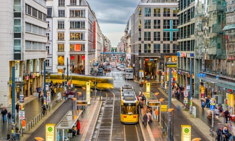 Friedrichstrasse Shopping Street in Berlin, Germany, as soaring energy costs hit economic activity