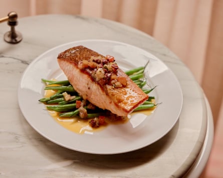 Buvette’s grilled salmon is ‘crisped correctly and has clearly been cooked as if someone downstairs truly cares.’
