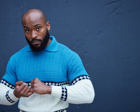 Arinzé Kene. Actor. Photographed in London. Photograph by David Levene 3/9/21