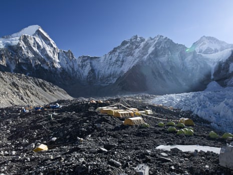 Everest base camp, May 2016.