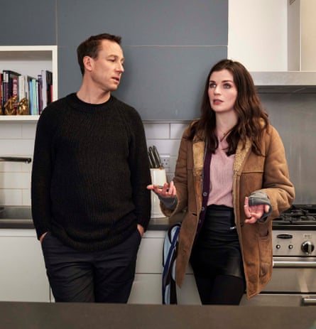 The back and forth of falling in love ... Tobias Menzies and Aisling Bea.