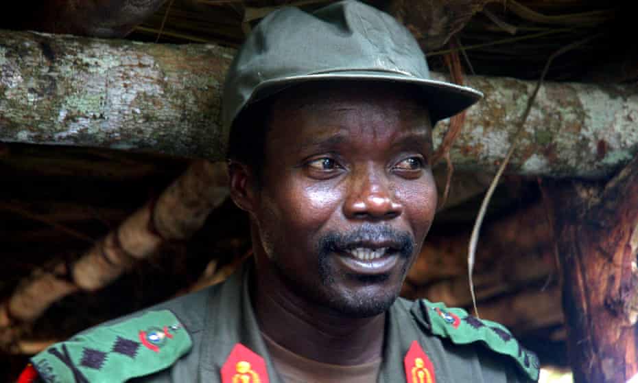 Joseph Kony, leader of the Lord's Resistance Army, in 2006.