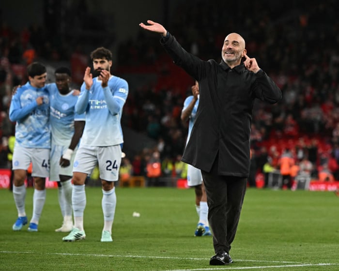 ‘We make our own noise’: Maresca hails Manchester City after Liverpool triumph