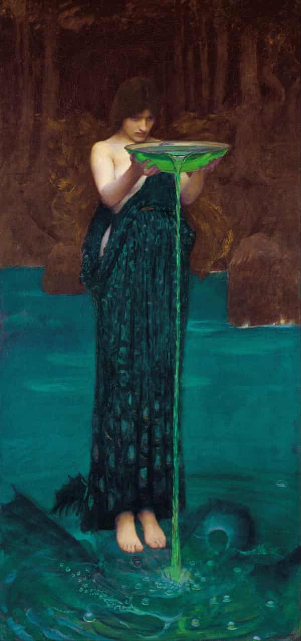 Circe Invidiosa (1892) by JW Waterhouse.