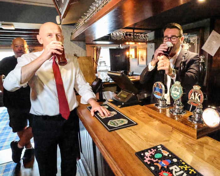 ‘It is British life’: No 10 vows to stop councils trying to limit standing in pubs — image supplied by The Guardian UK's feed