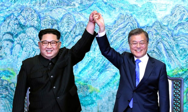 Kim Jong Un, Moon Jae-in