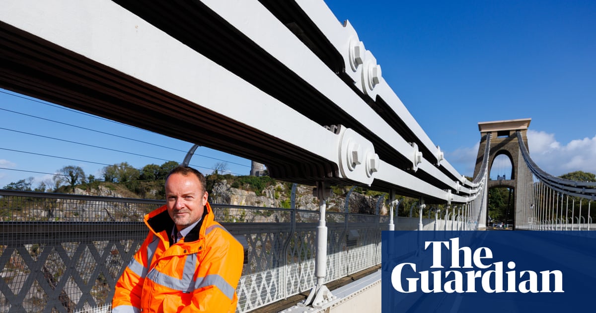 ‘A big responsibility’: Clifton Suspension Bridge master hails £7.6m renovation