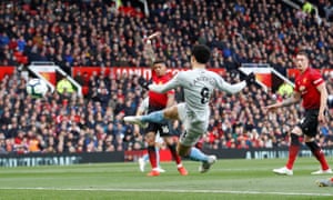West Ham’s Felipe Anderson scores a goal that is disallowed.