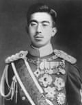 Japan’s Emperor Hirohito wearing many medals
