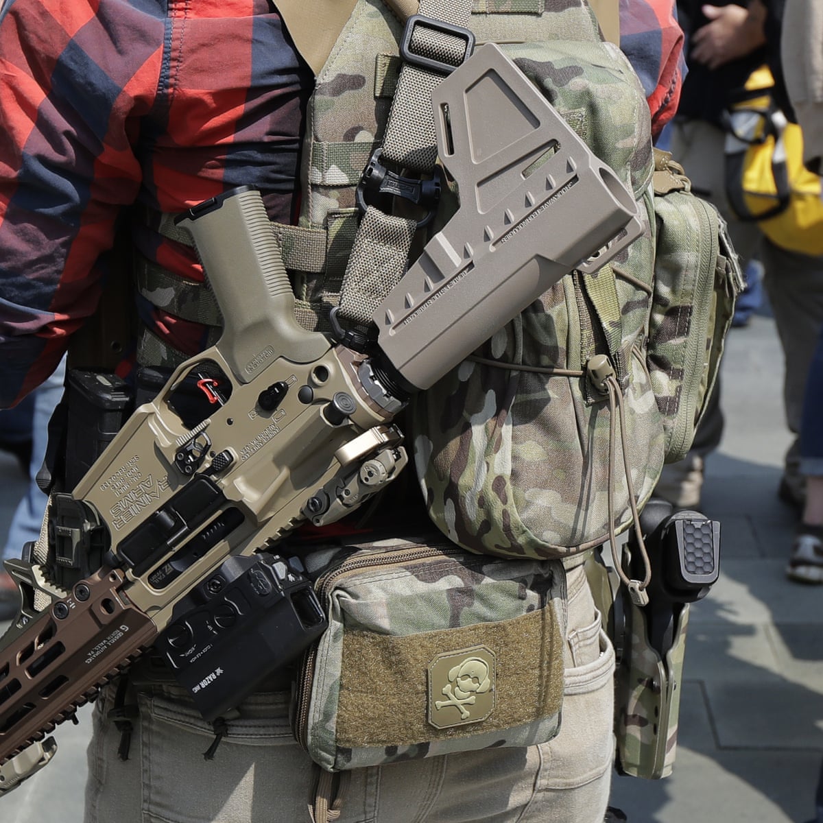 Liberty or Death': rightwing protesters march against alleged ...