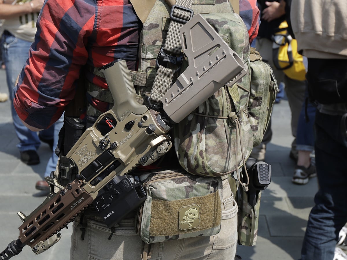 How Armed Leftwing And Rightwing Groups United Against Racism World News The Guardian