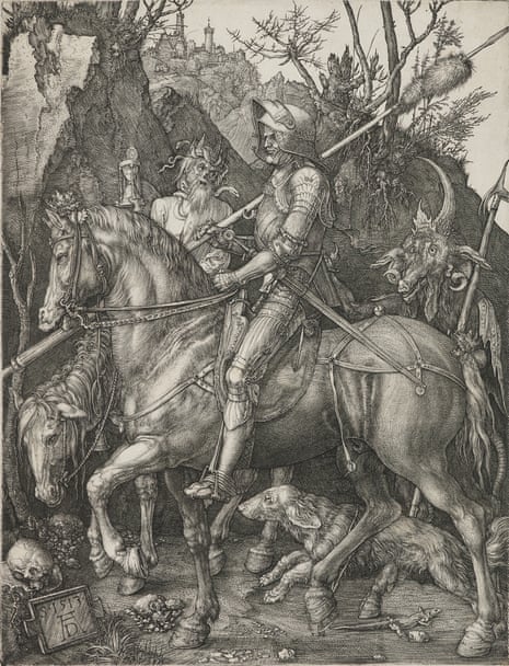 Albrecht Dürer’s The Knight, Death and the Devil 1513. 