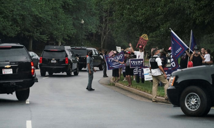 Pelosi Slams Trump Deep State Tweet On Coronavirus Vaccines As It Happened Us News The Guardian