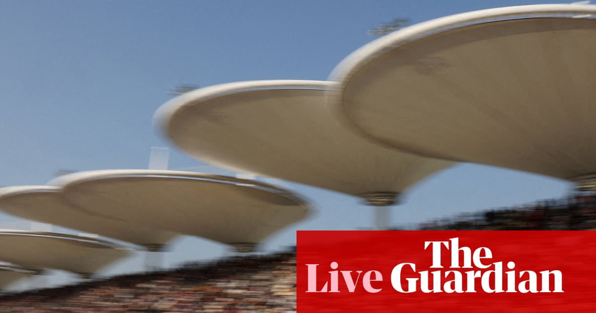 Formula One: Chinese Grand Prix race updates live