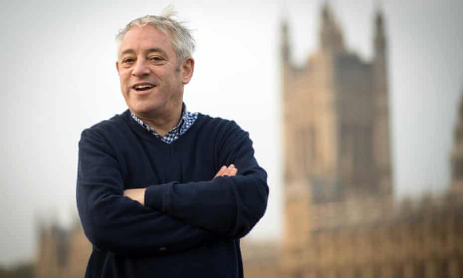 Former Speaker John Bercow, who a parliamentary report found was a 'serial bully'.