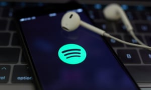 Music subscription service Spotify, which has just invested heavily in two major podcasting companies.