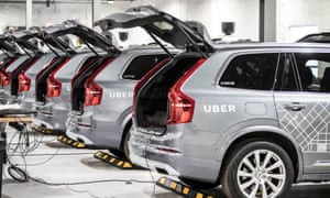 Uber car production line
