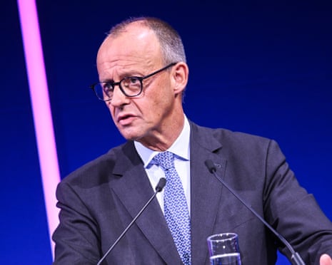 Friedrich Merz says Syrians no longer have reason for asylum in Germany | Germany | The Guardian