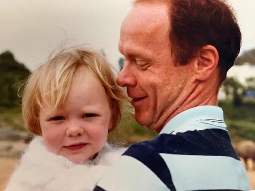 Clare Finney and her father