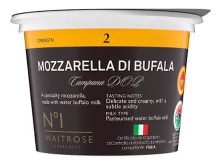 Waitrose No 1 Mozzarella Di Bufala Campana