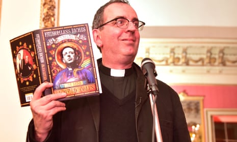 The Rev Richard Coles appears at the 2014 Bad sex in fiction award ceremony.