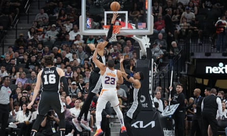 Victor Wembanyama is the only rookie to average at least 20 points, 10 rebounds, three assists, three blocks and one steal in 50 years.
