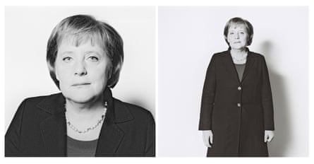 The portraits from 2006, the year after Merkel became Germany’s first female chancellor.