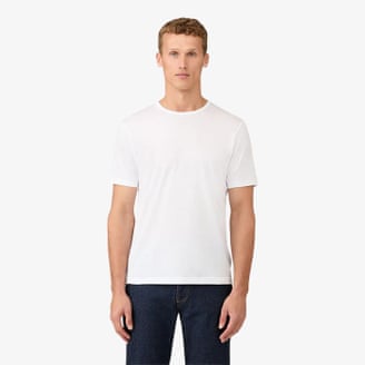 Sunspel Classic T‑shirt in white.