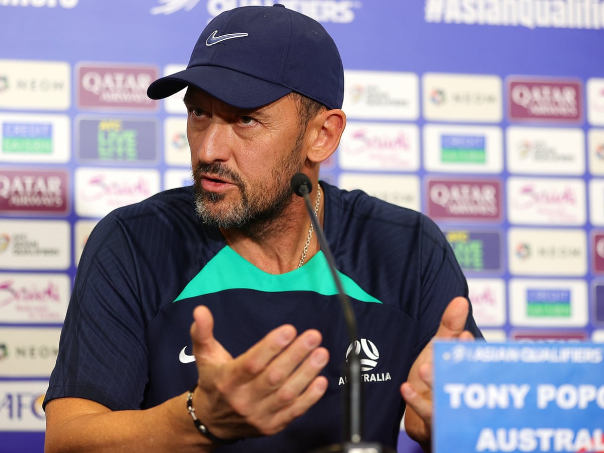 Very dynamic': Socceroos coach Tony Popovic promises style change in China clash | World Cup 2026 qualifiers | The Guardian