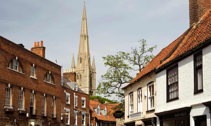 St Wulfram’s church, Grantham.