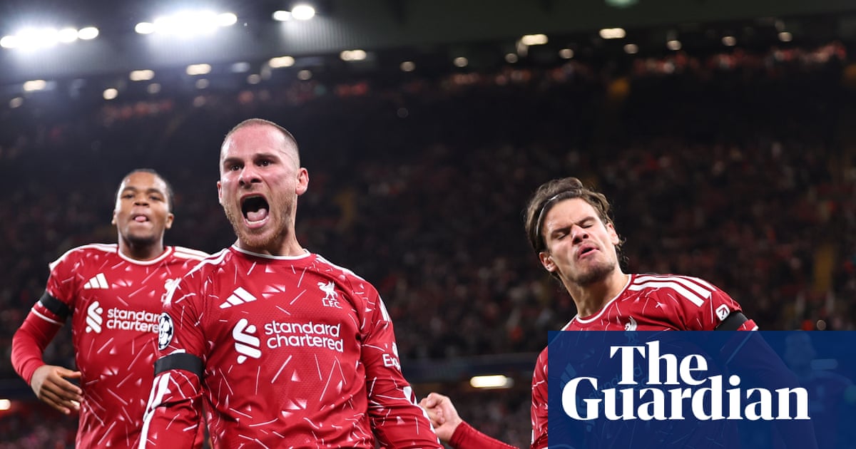 Photo: theguardian.com Liverpool 2-1 Atletico Madrid: Alexis Mac Allister Shines on the Pitch