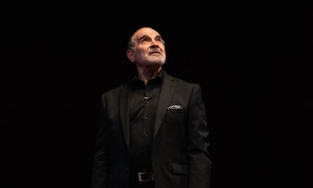 David Suchet in the second half of the show.