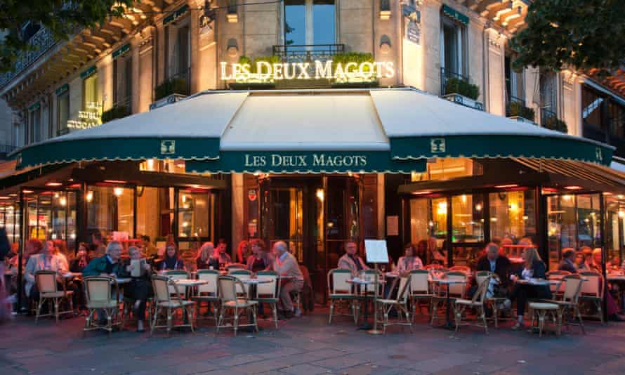 A cafe in Saint-Germain-des-Prés